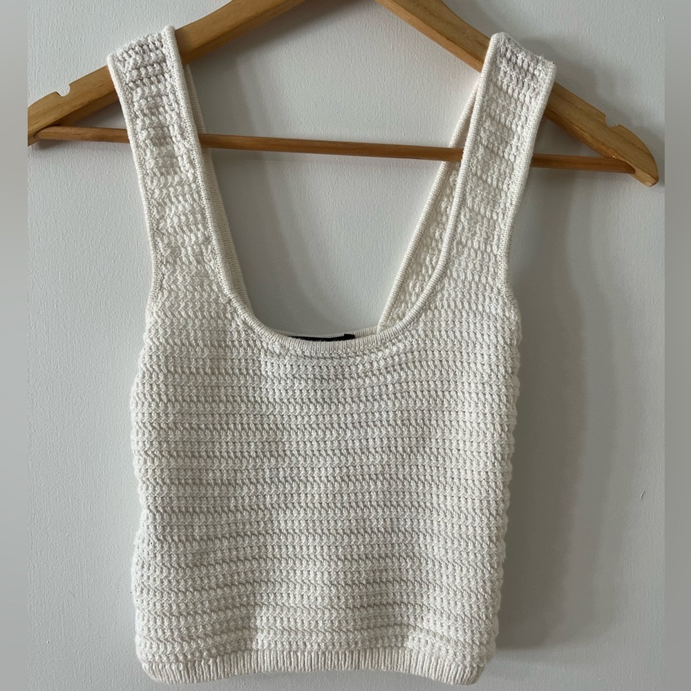 Streetwear Society Cream Knit Top
